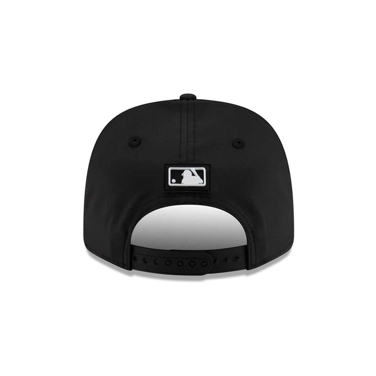 Houston Astros 2026 Clubhouse Black & White Split Panel 9SEVENTY Stretch-Snap Hat