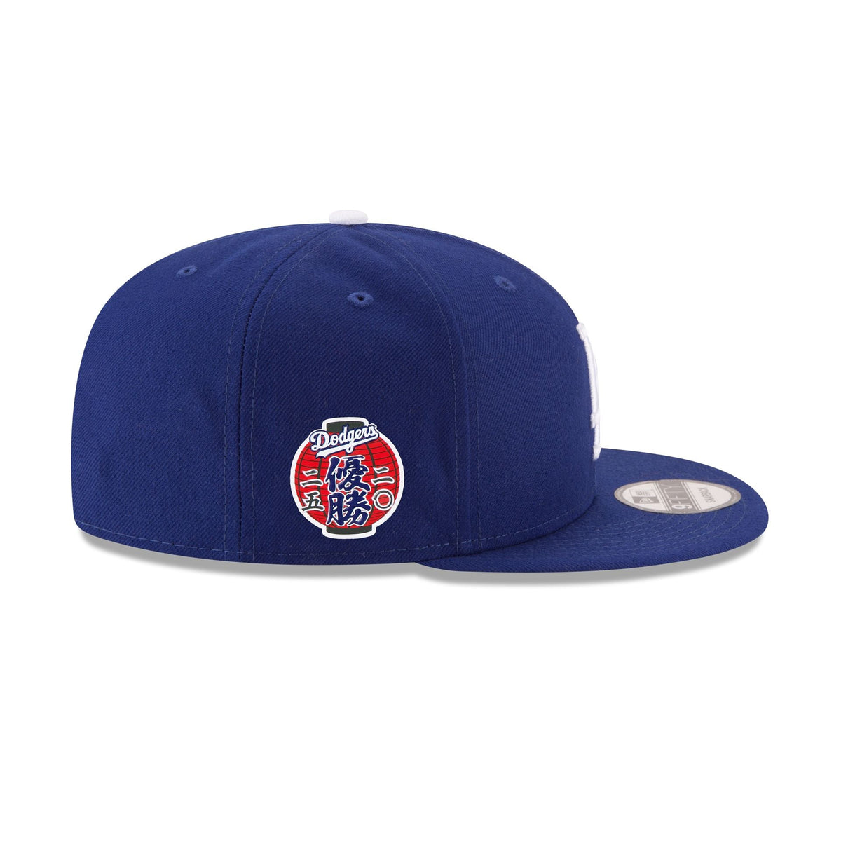 Los Angeles Dodgers 2025 World Series Champions Japanese Lantern Patch 9FIFTY Snapback Hat