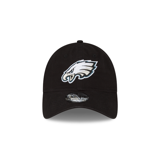 Philadelphia Eagles Core Classic Black 9TWENTY Adjustable Hat