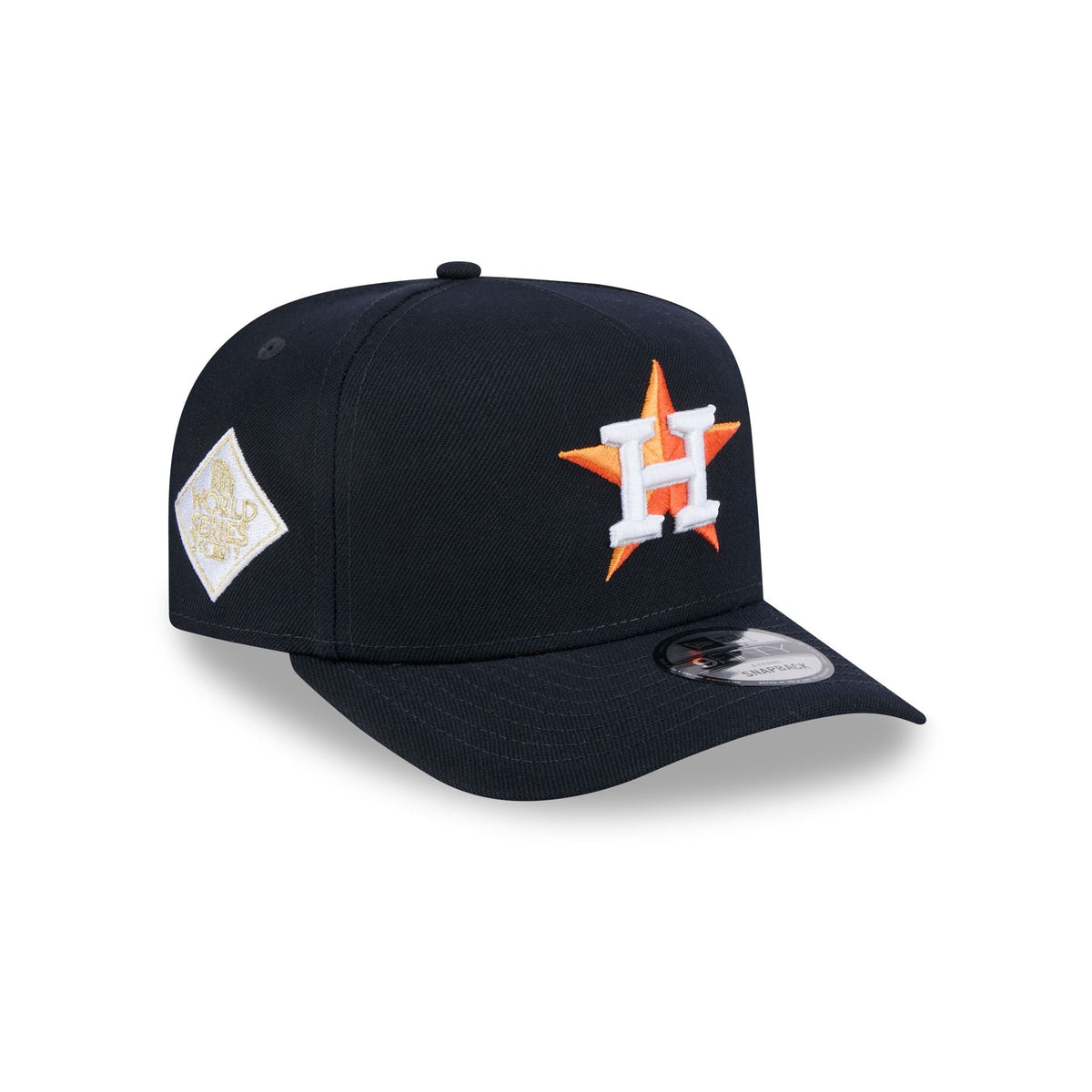 Houston Astros Sidepatch 9FIFTY A-Frame Snapback Hat