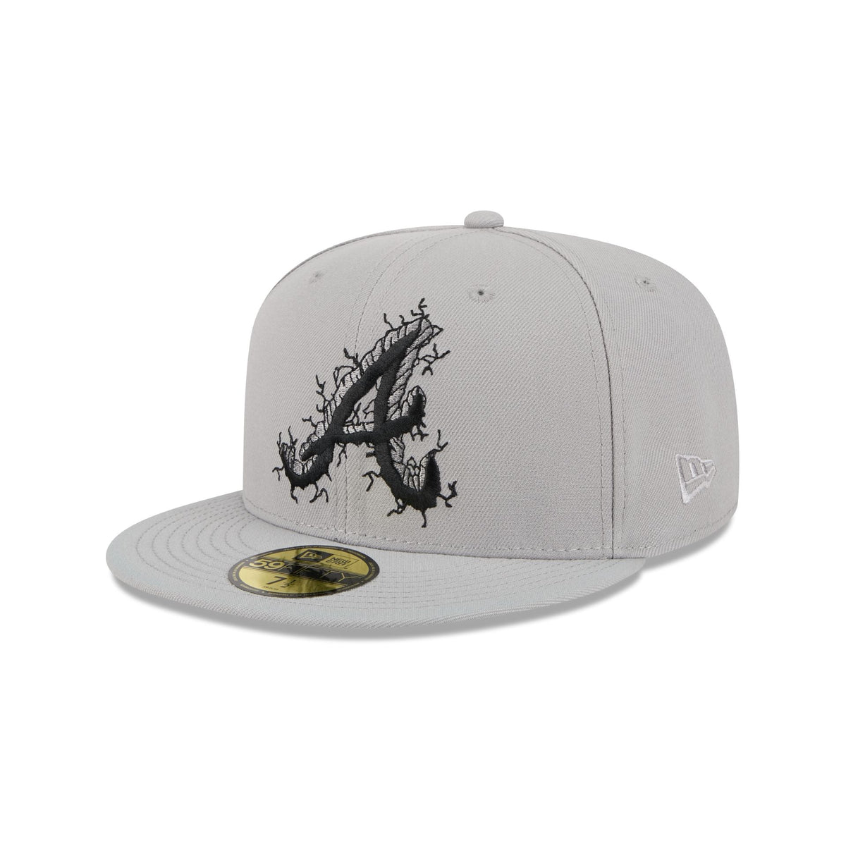 Atlanta Braves Cracked Cement 59FIFTY Fitted Hat