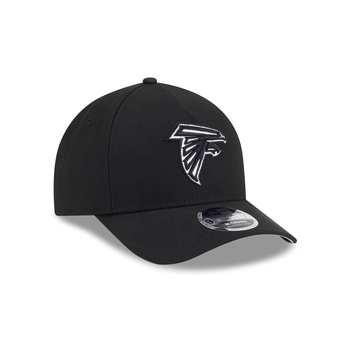 Atlanta Falcons Black & White 9FORTY M-Crown A-Frame Snapback Hat