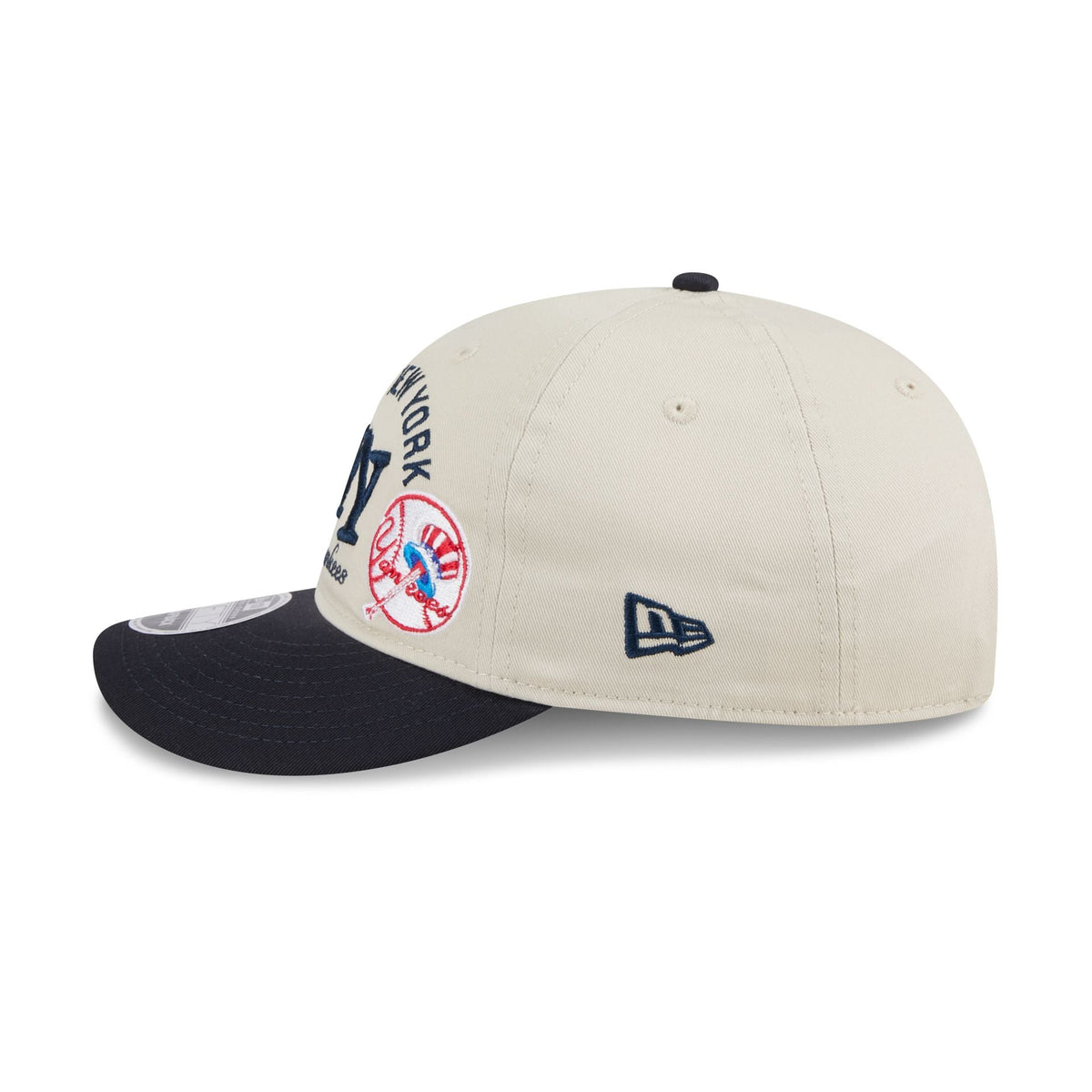 New York Yankees Scattered Patches Retro Crown 9FIFTY Snapback Hat