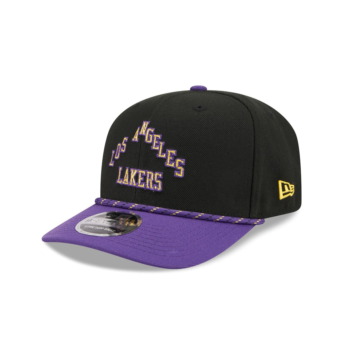 Los Angeles Lakers 2025 City Edition 9SEVENTY Stretch-Snap Hat