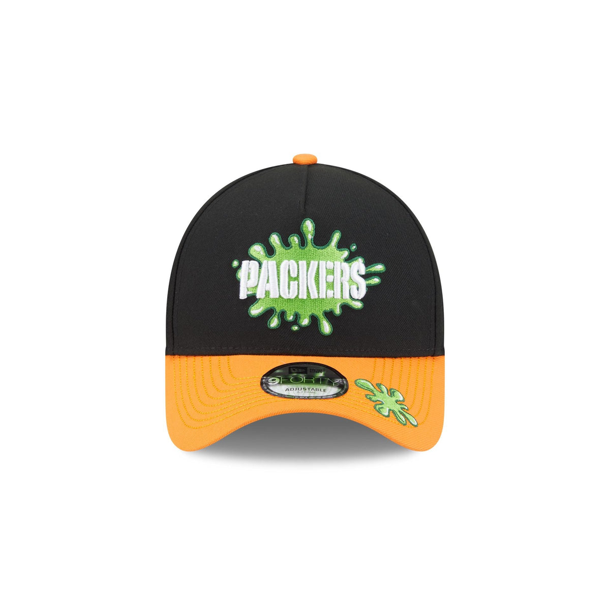 Nickelodeon Slime x Green Bay Packers 9FORTY A-Frame Snapback Hat