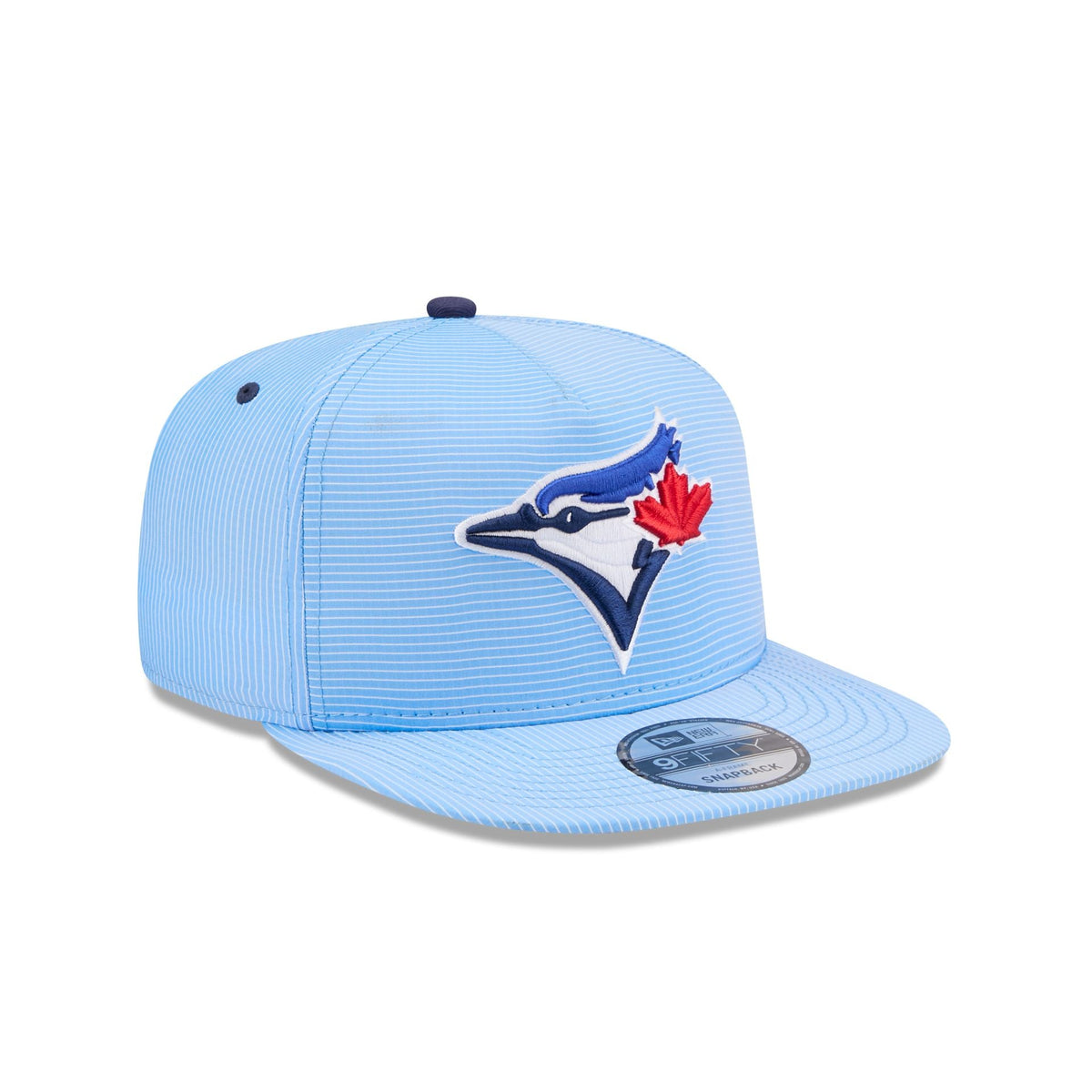 Toronto Blue Jays Pinstripe Ripstop 9FIFTY A-Frame Snapback Hat