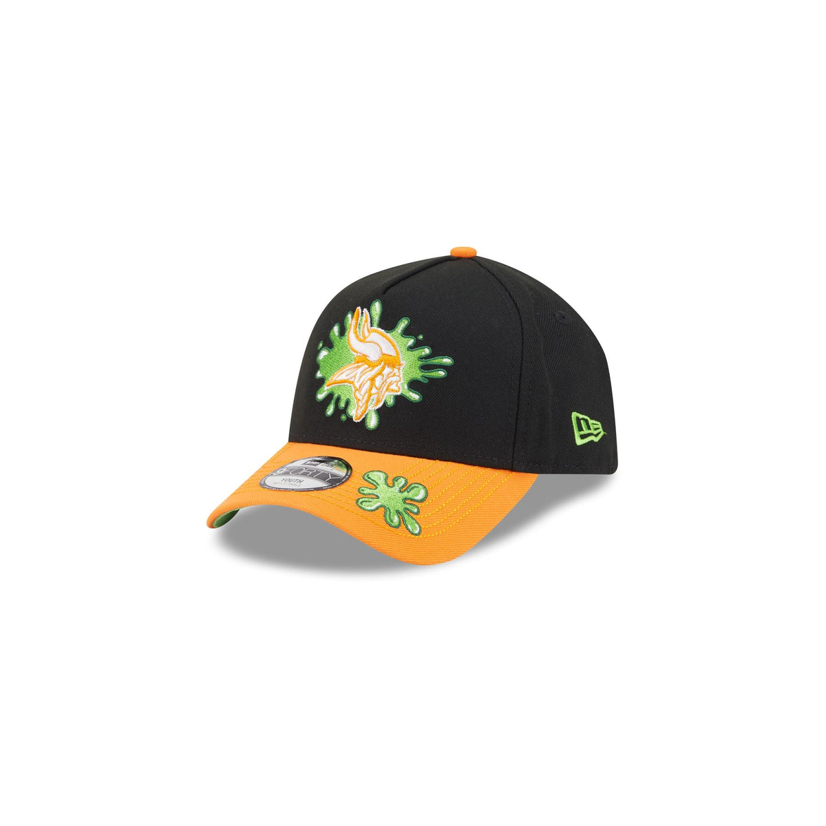 Nickelodeon Slime x Minnesota Vikings Kids 9FORTY A-Frame Snapback Hat