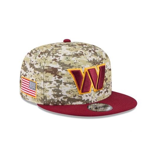Washington Commanders 2025 Salute to Service Fan Gear 9FIFTY Snapback Hat