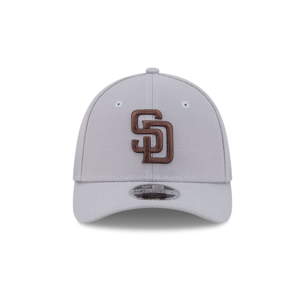 San Diego Padres Gray 39THIRTY M-Crown Stretch Fit Hat