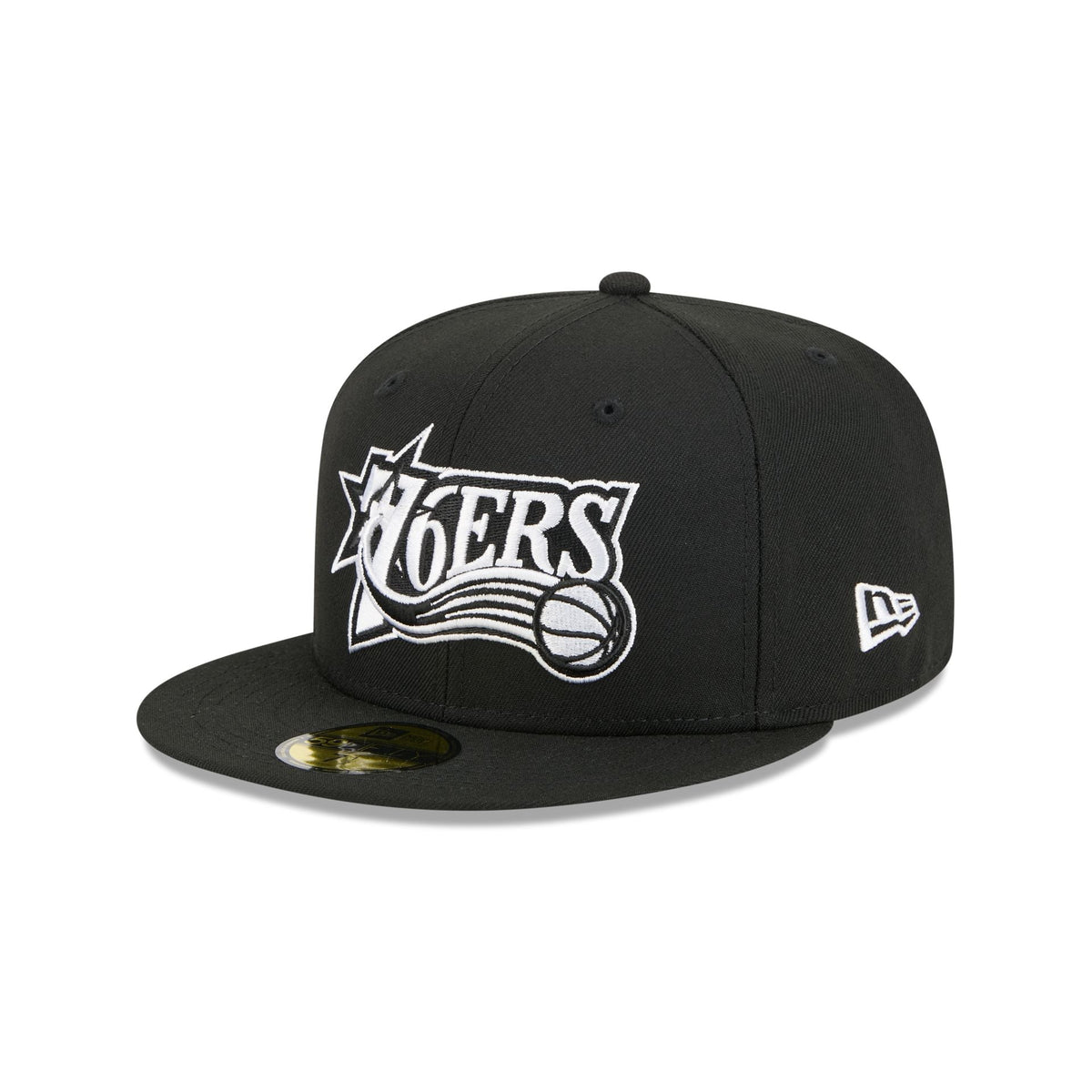 Philadelphia 76ers 1997-2008 Hardwood Classics Black 59FIFTY Fitted Hat