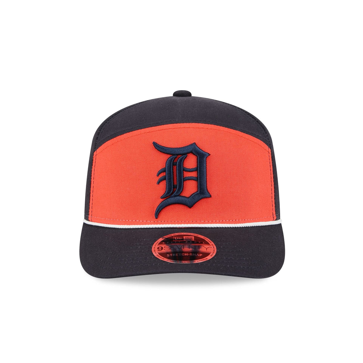 Detroit Tigers Split Panel 9SEVENTY Stretch-Snap Hat