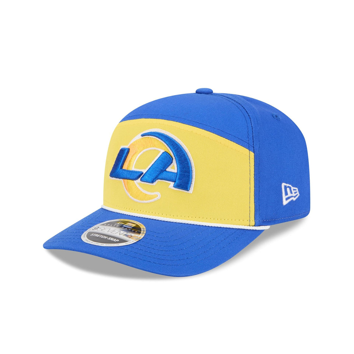 Los Angeles Rams Split Panel 9SEVENTY Stretch-Snap Hat