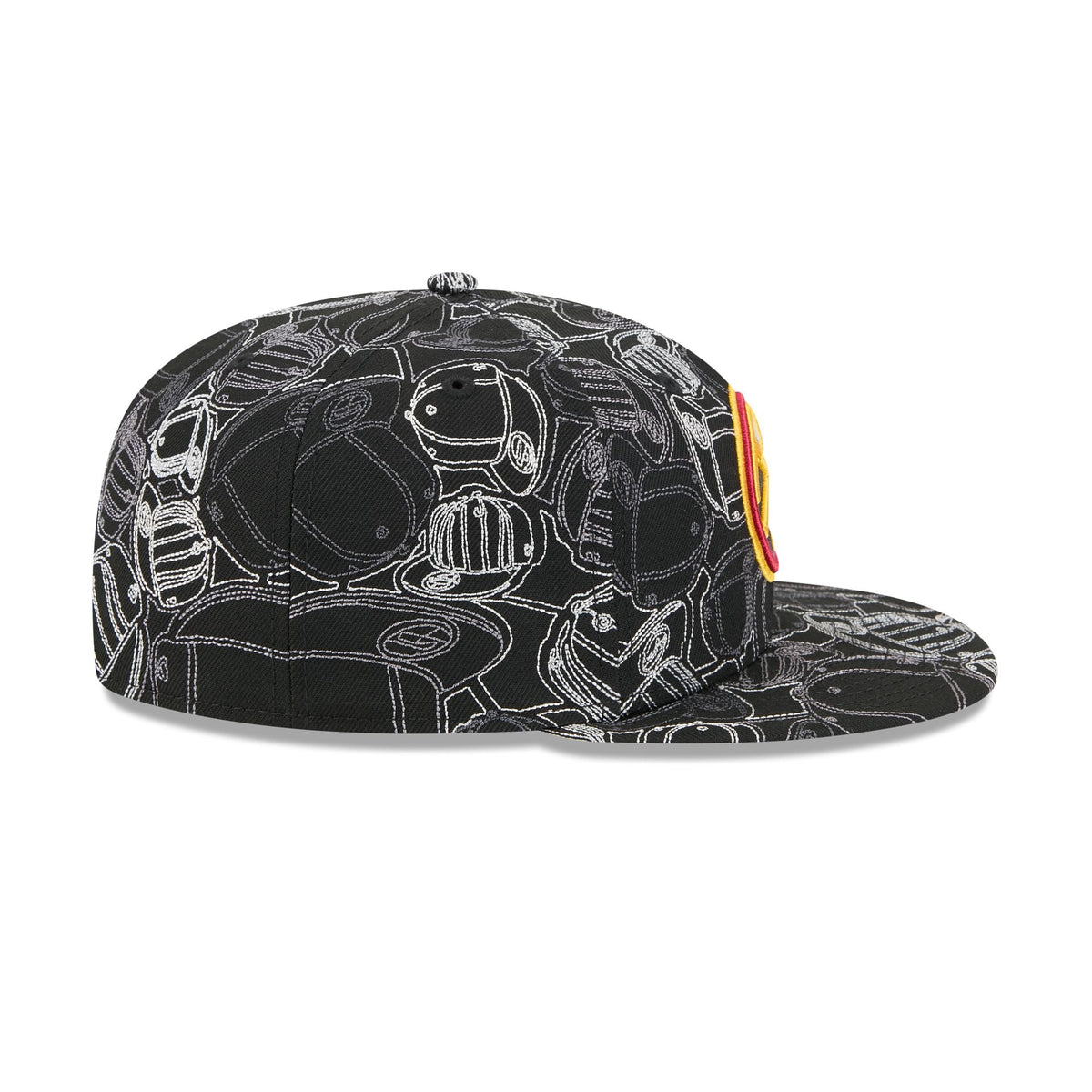 Denver Nuggets Cap Scramble 59FIFTY Fitted Hat