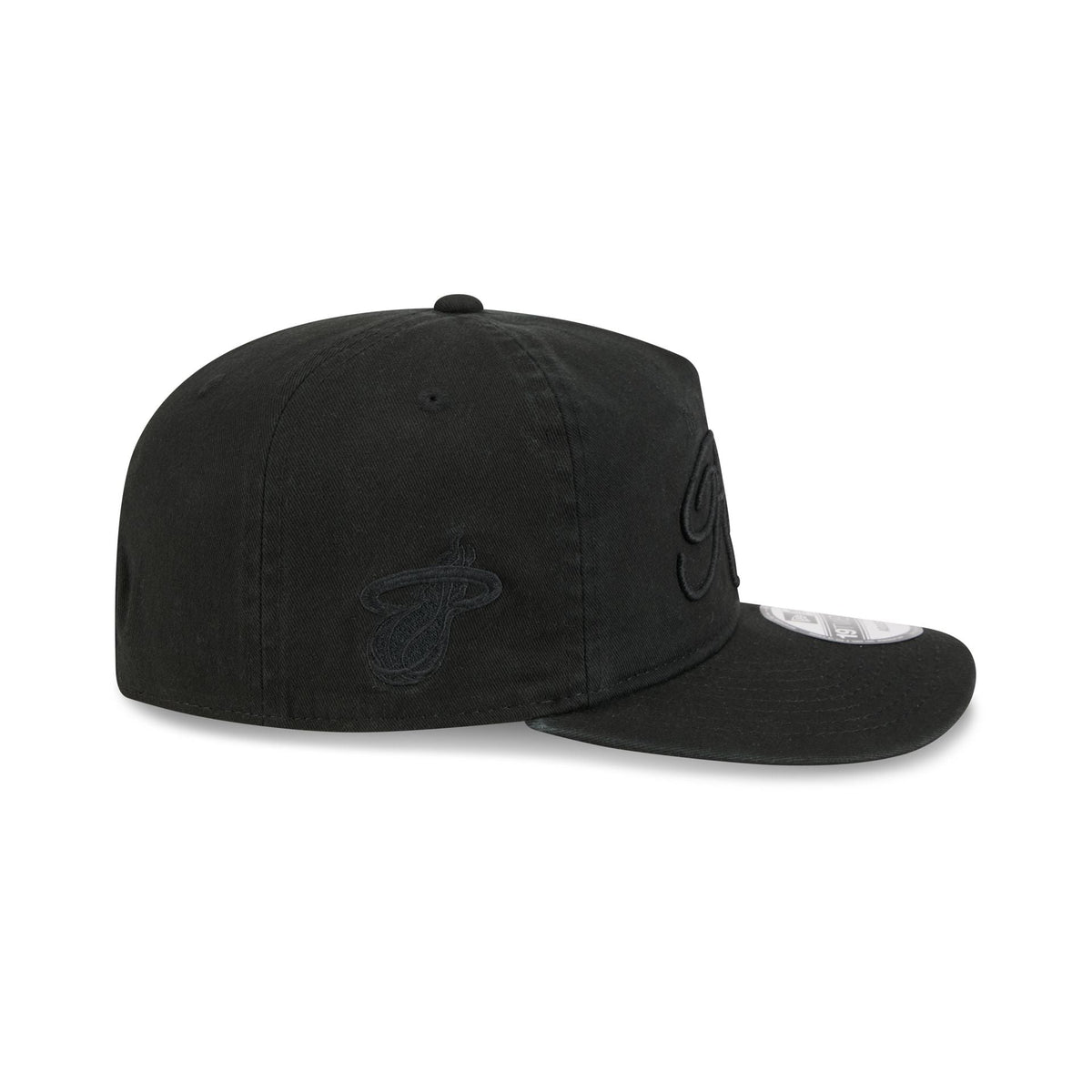 Miami Heat All Black Scripted 19TWENTY Adjustable Hat