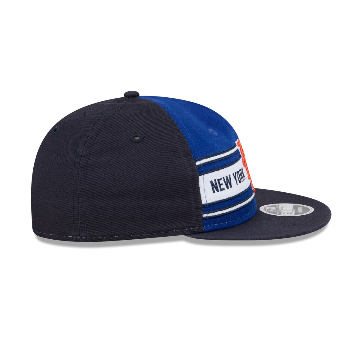 New York Mets Team Stripes Retro Crown 9FIFTY Snapback Hat