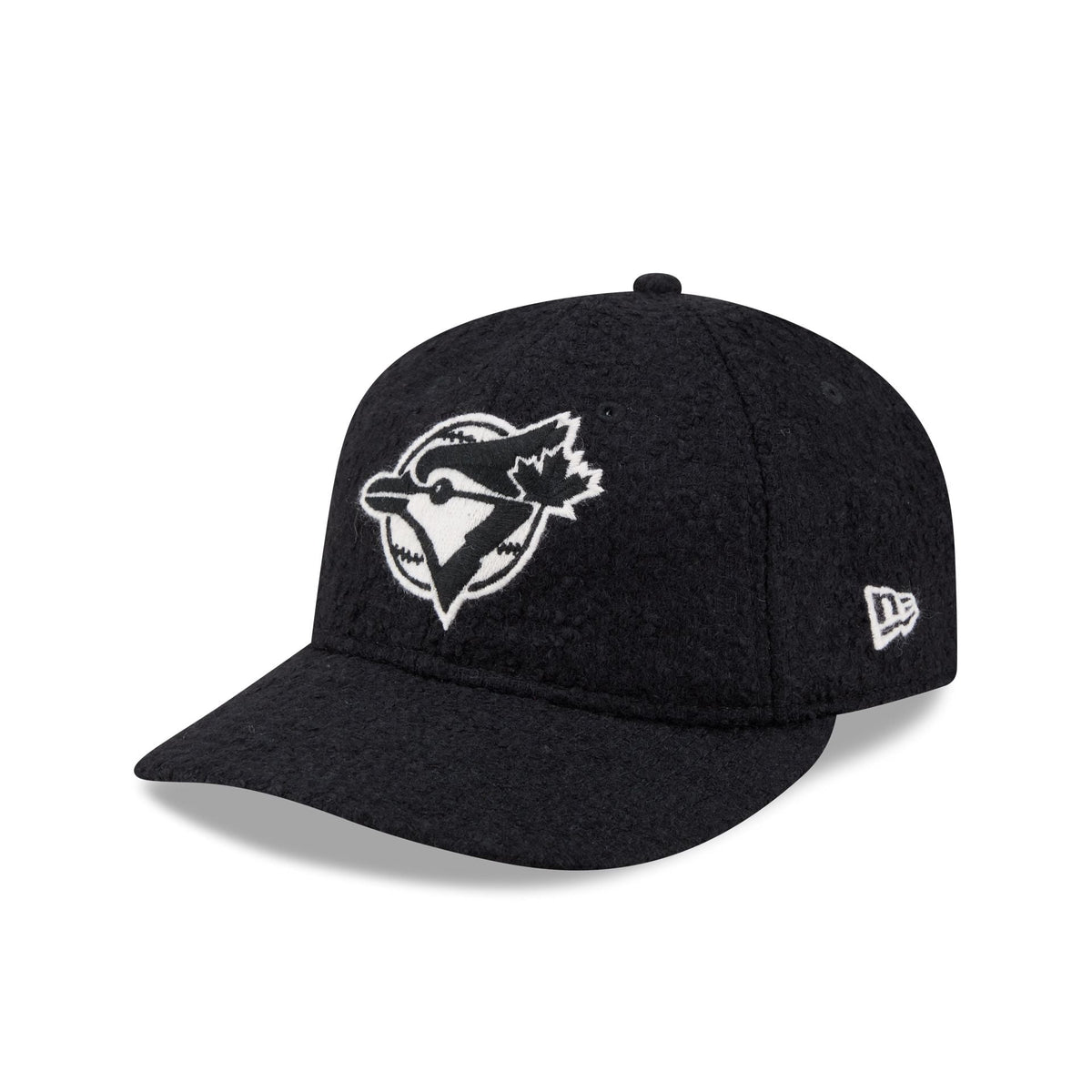 Toronto Blue Jays Navy Merino & Cashmere Moon Retro Crown 9FIFTY Adjustable Hat