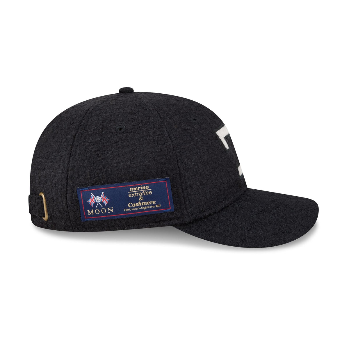 Texas Rangers Navy Merino & Cashmere Moon Retro Crown 9FIFTY Adjustable Hat