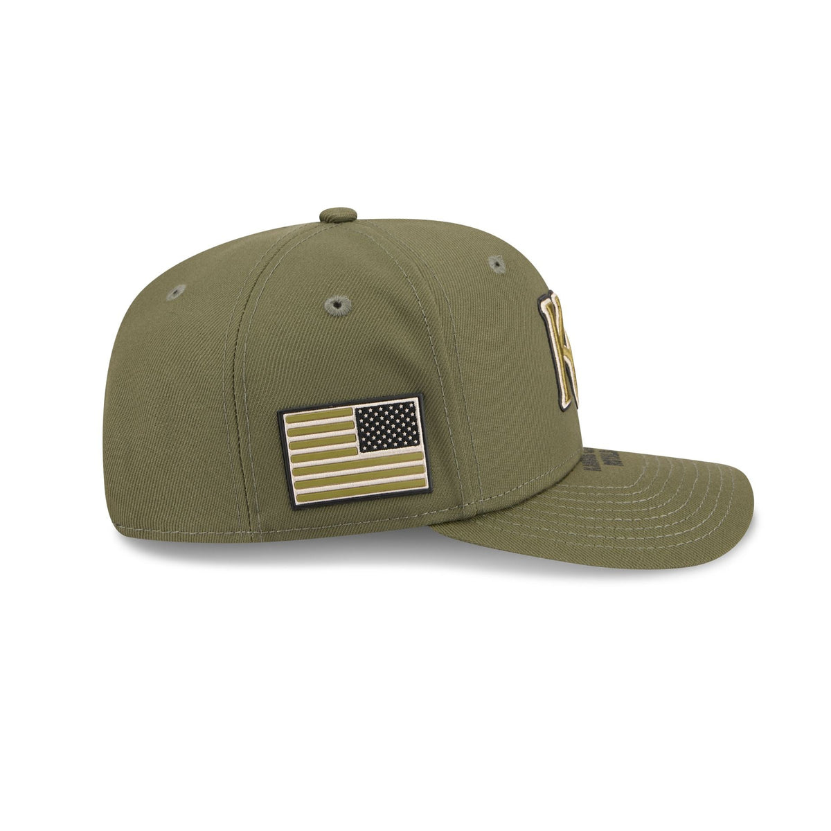 Kansas City Royals Armed Forces Day 2026 9SEVENTY Stretch-Snap Hat