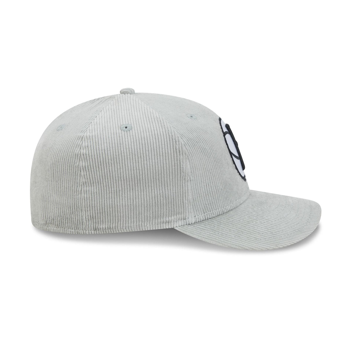 Brooklyn Nets Light Gray Corduroy 59FIFTY Fitted Hat