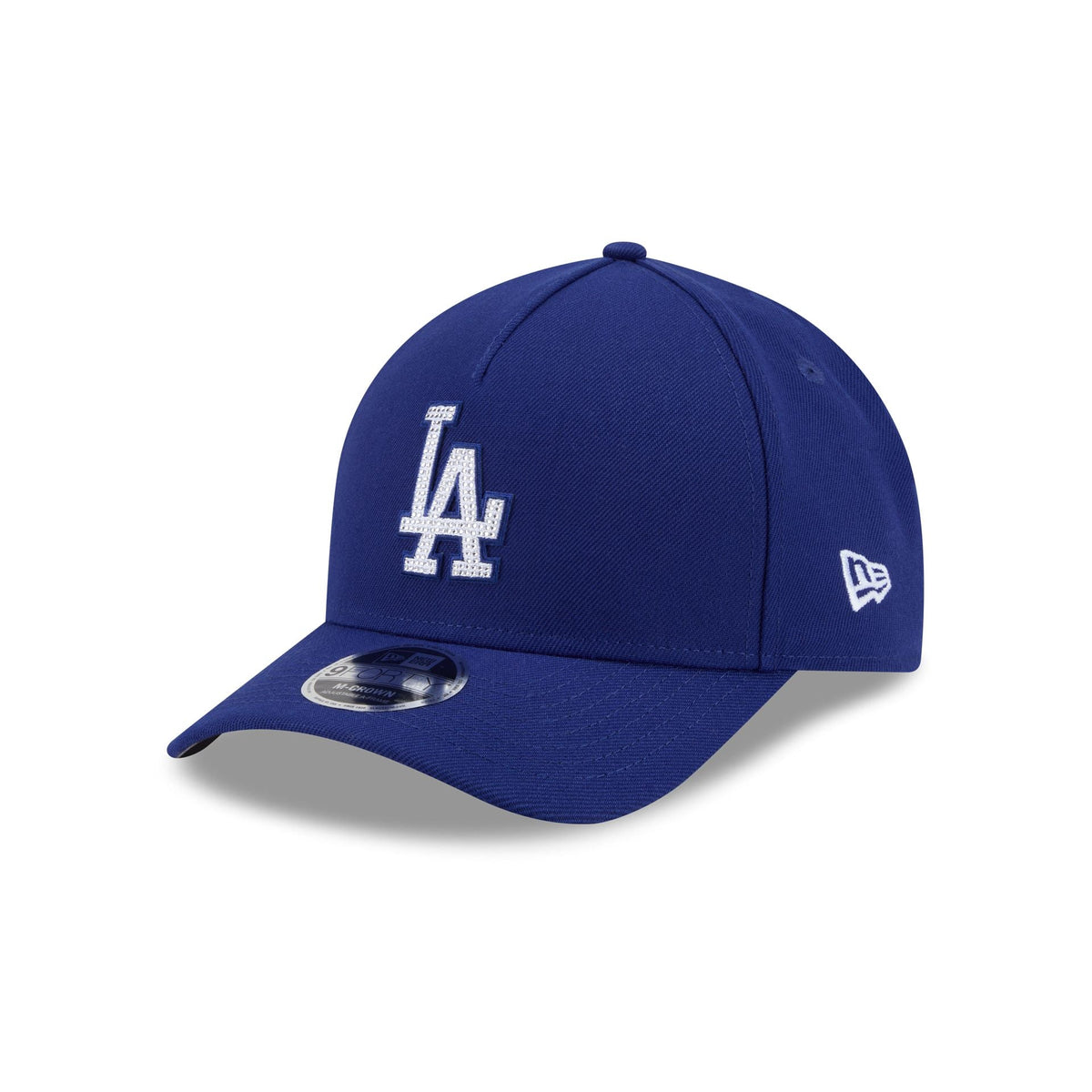 Los Angeles Dodgers Rhinestone Patch 9FORTY M-Crown A-Frame Snapback Hat