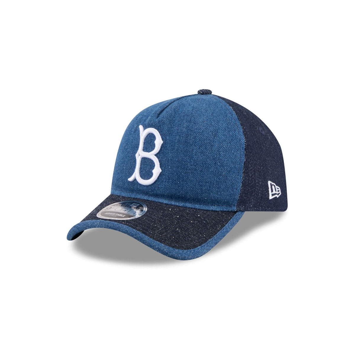 Brooklyn Dodgers Multi-Panel Denim 9FORTY A-Frame Unstructured Adjustable Hat