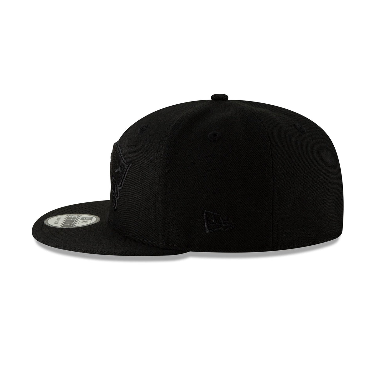 New England Patriots Basic Black on Black 9FIFTY Snapback