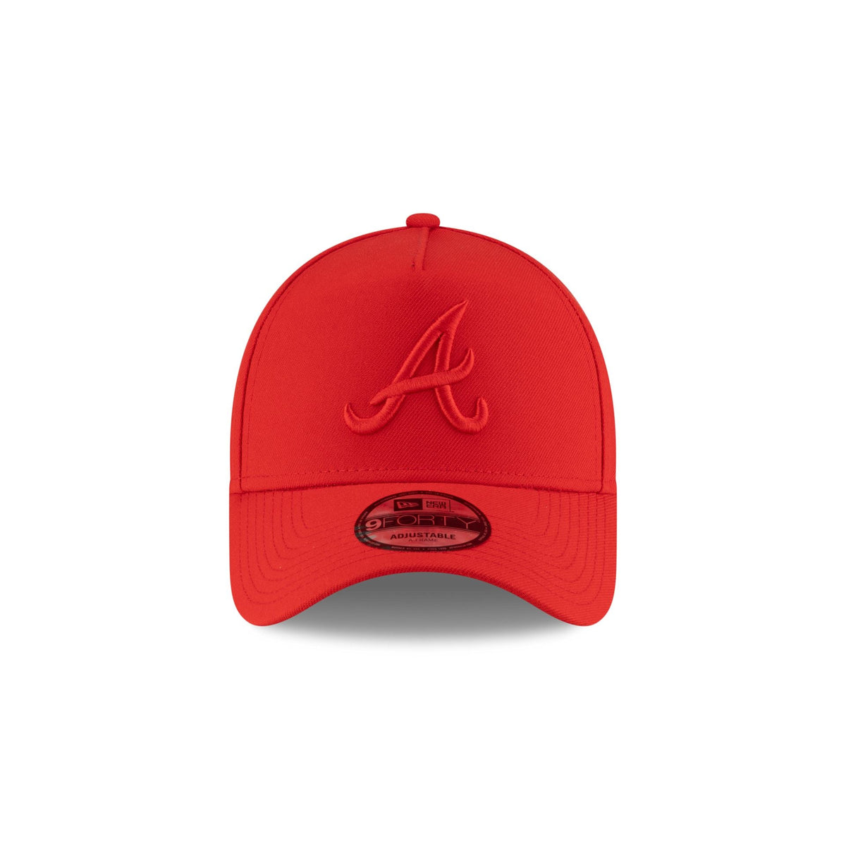 Atlanta Braves Front Door Red 9FORTY A-Frame Snapback Hat