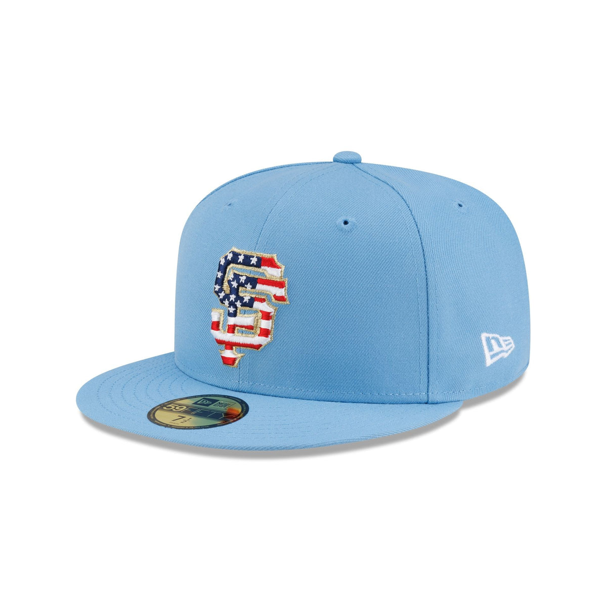 San Francisco Giants Red. White & Blue 59FIFTY Fitted Hat